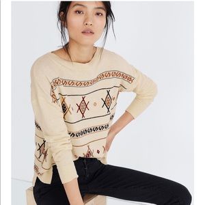 SALE 🌟 Madewell Embroidered Reseda Pullover